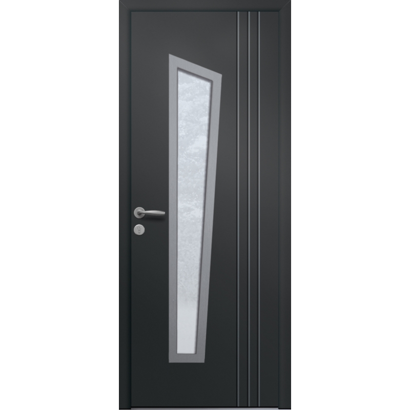 Porte D Entr E Monobloc Melissa Sur Mesure En Aluminium Porte D Entr E